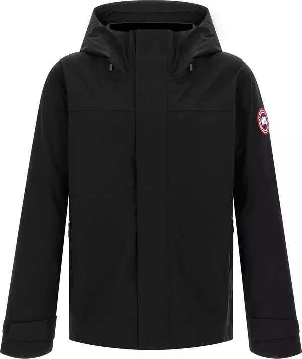 Black Polyamide Shell Jacket