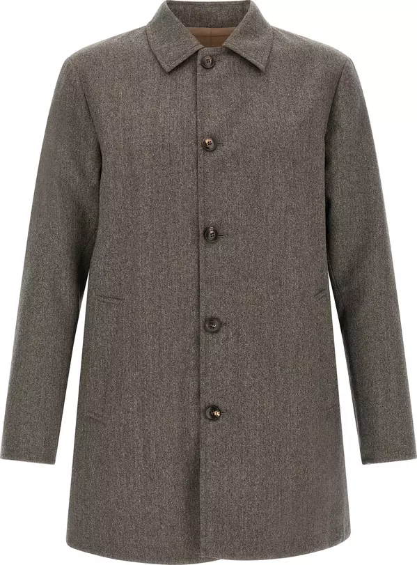 Brown Wool Coat