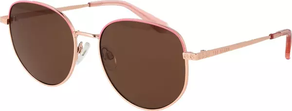Rose Gold Metal Sunglasses