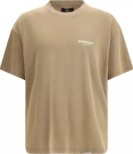 Brown Cotton T-Shirt