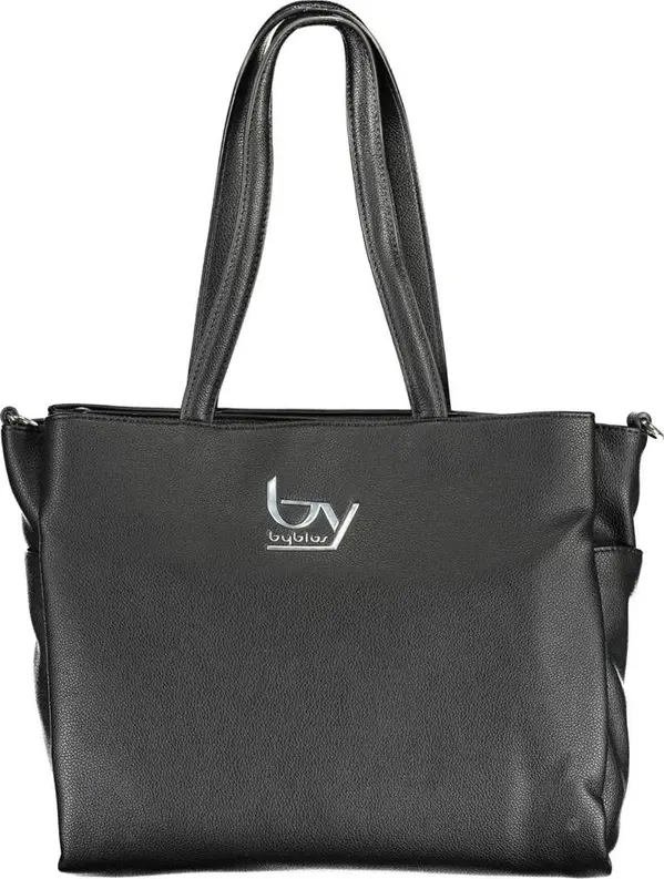 Black Polyurethane Women's Handbag