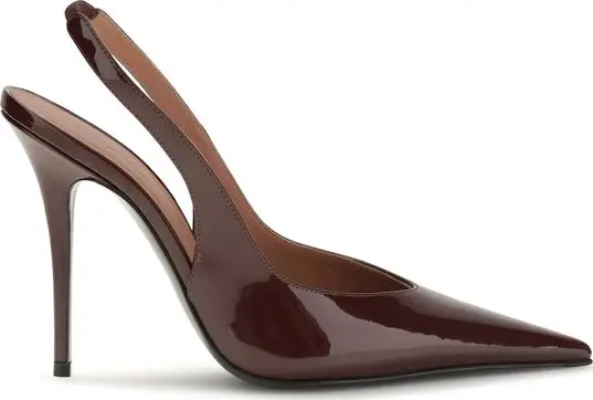 Bordeaux Calf Leather Bos Taurus High Heel Pumps
