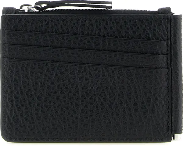 Black Calfskin Leather Wallet