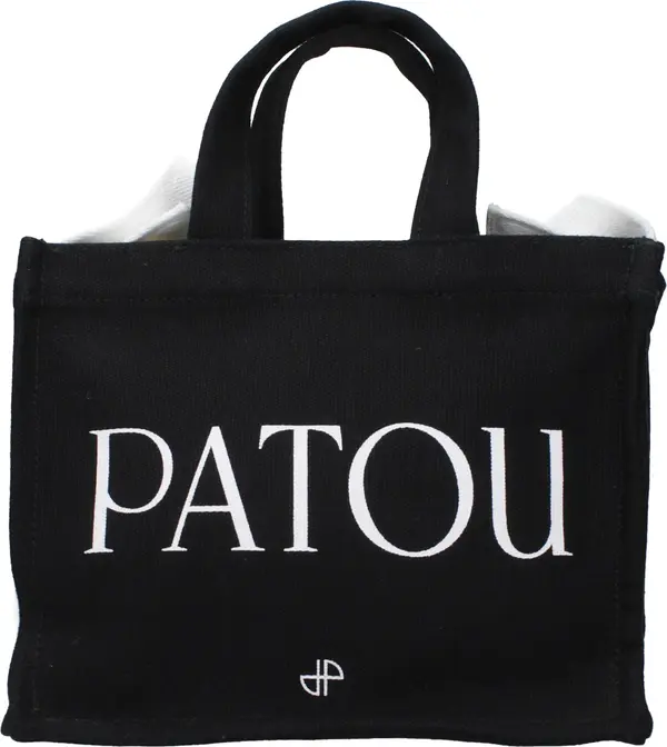 Black Cotton Handbag