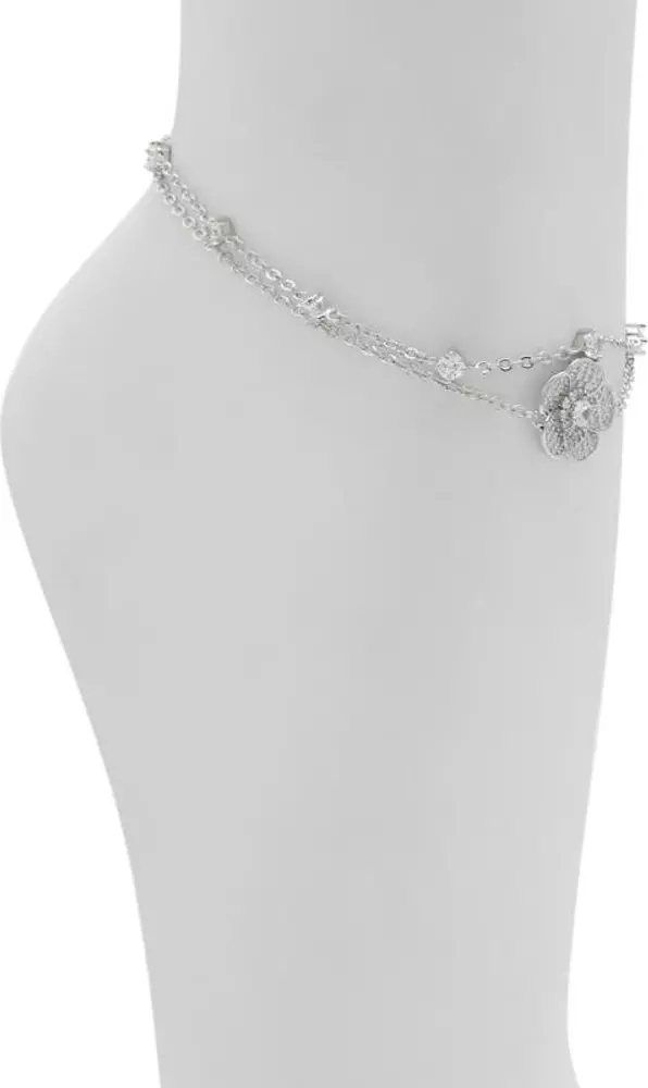 Silver Elastane Bracelet