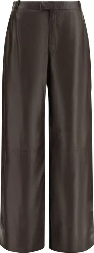 Brown Leather Pants