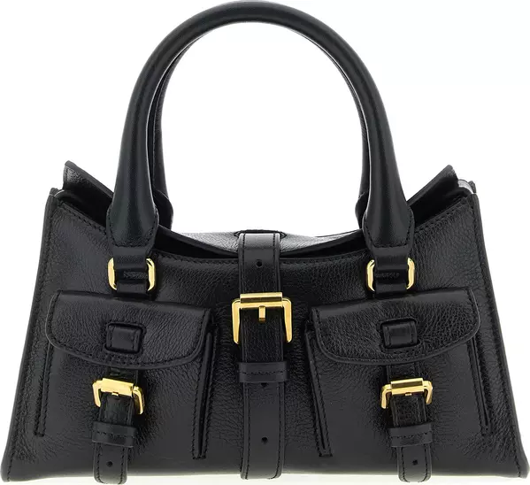 Black Calfskin Handbag