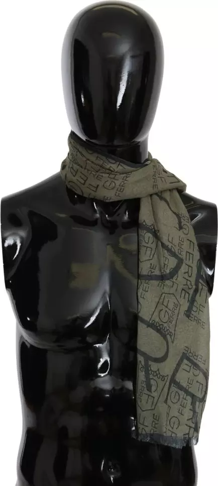 Bicolor Wool Scarf