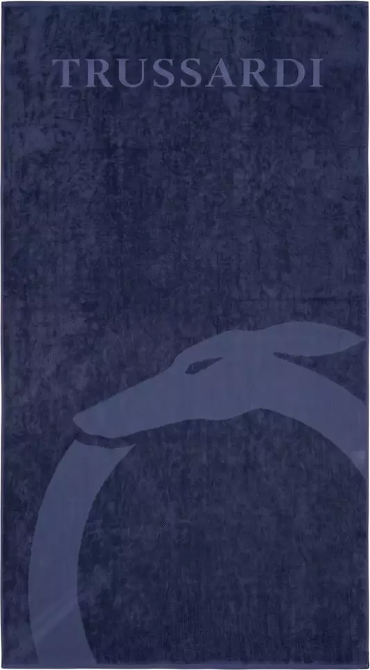 Blue Cotton Men's Beach Towel