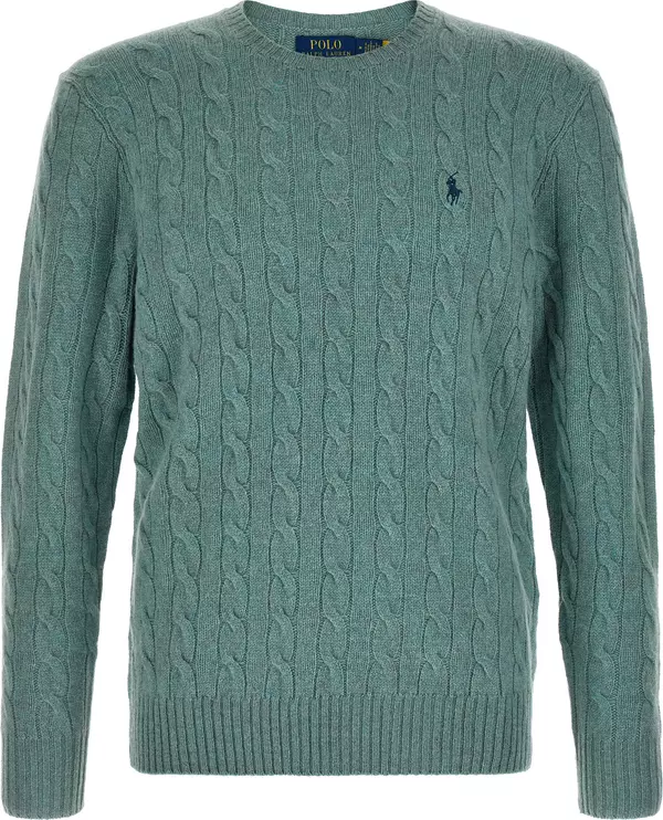 Bicolor Wool Cardigan