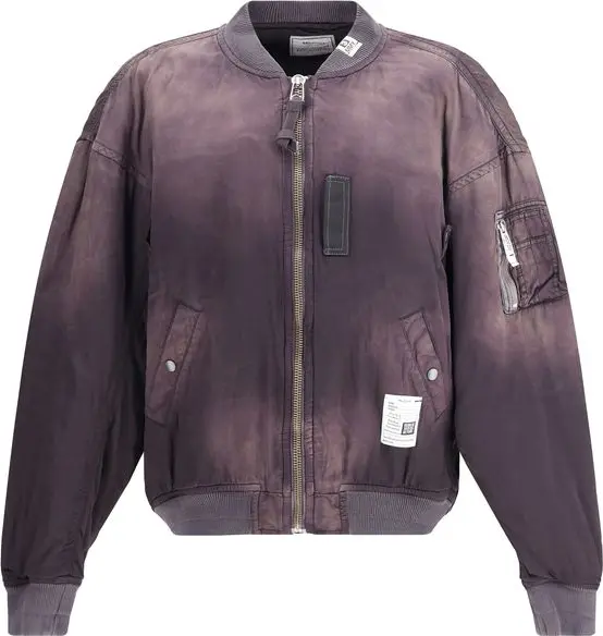 Black Rayon Bomber
