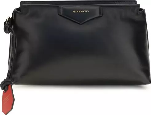 Black Lamb Ovis Aries Clutch Bag