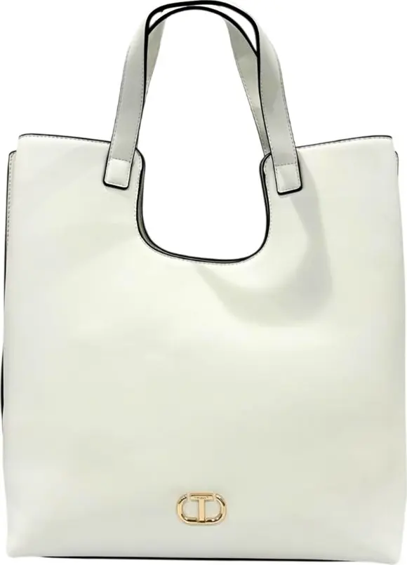 White PU Women Handbag