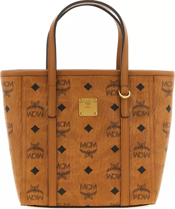 Brown Polyethylene Tote Bag