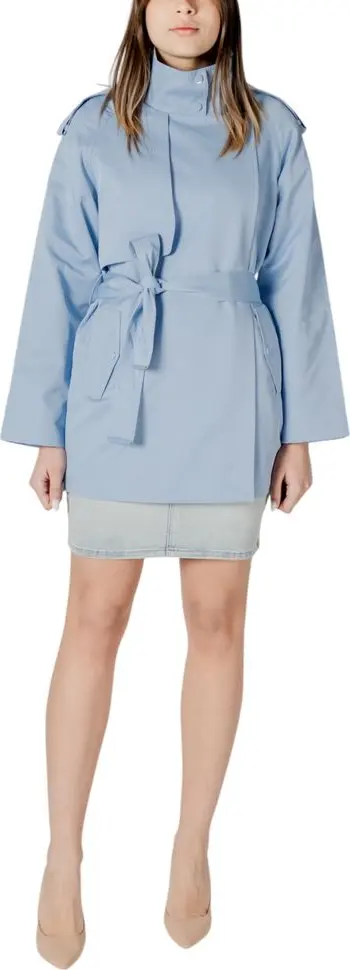 Blue Cotton Parka
