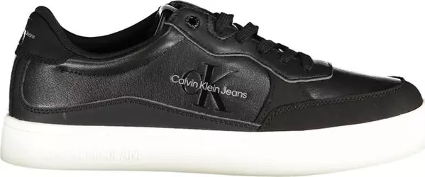 Nero Polyurethane Men Sneaker