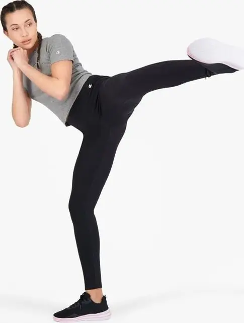 Black Cotton Leggings