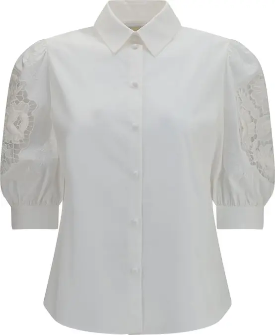 White Cotton Blouse