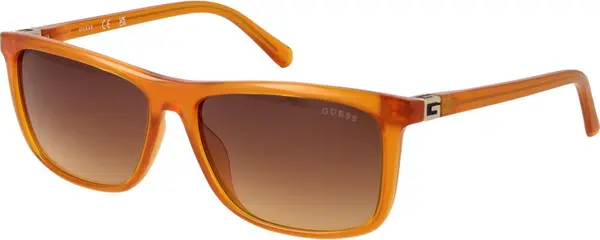 Orange Plastic Sunglasses