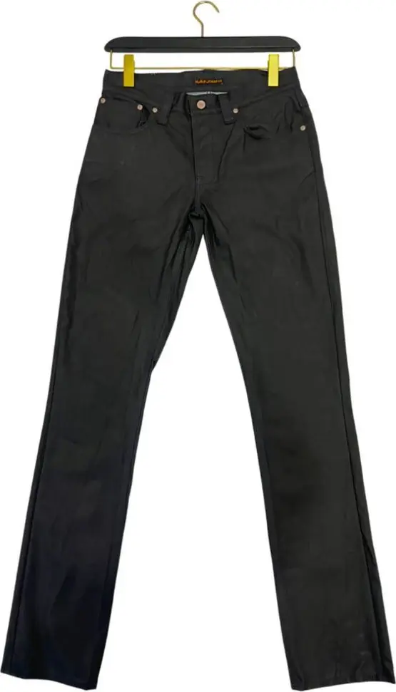 Black Cotton Men Jeans
