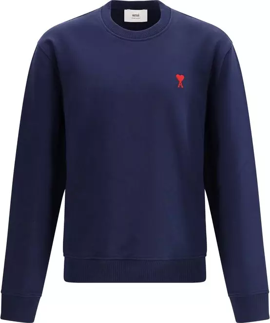 Blue Cotton Sweatshirt