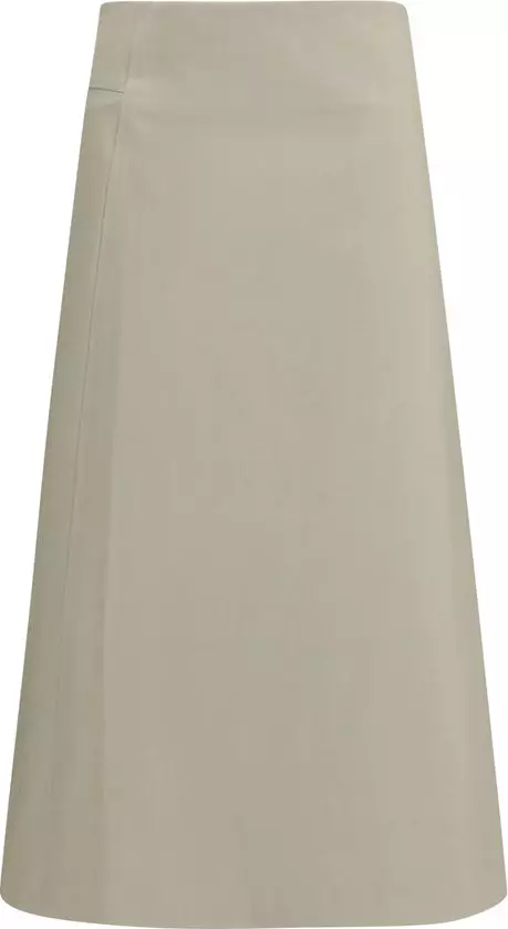 Bicolor Cotton Skirt
