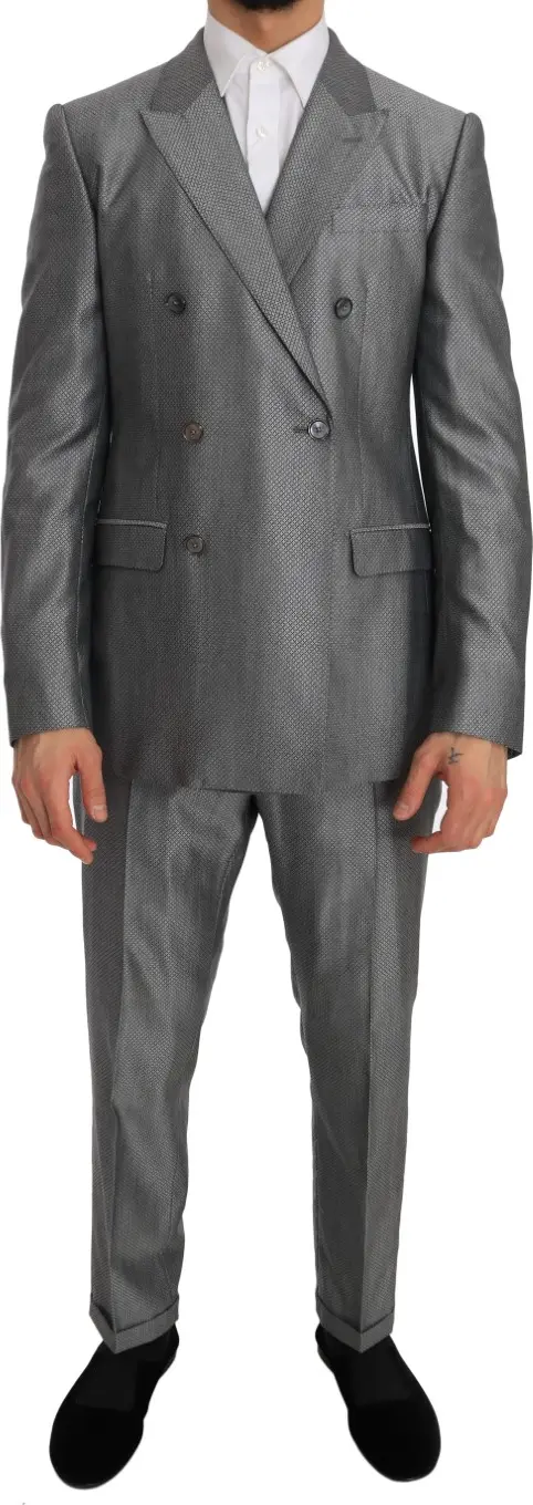 Black Stretch Crystal Bee Slim Fit Suit