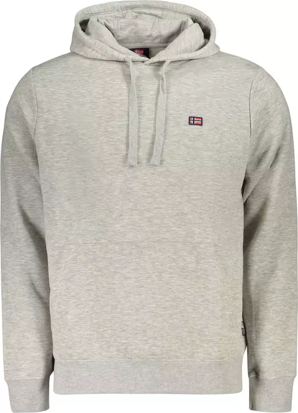 Gray Cotton Men's Sweatshirt