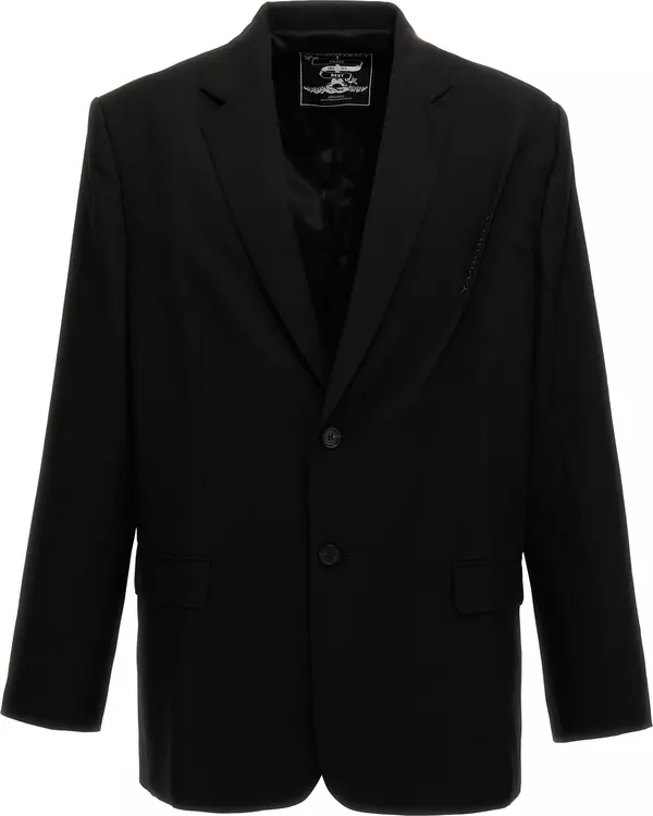 Black Virgin Wool Blazer
