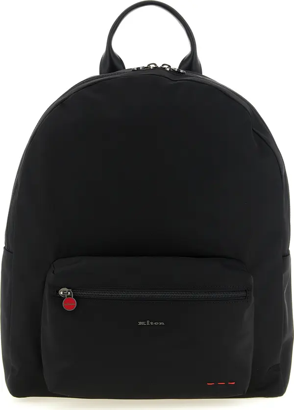 Black Polyamide Backpack