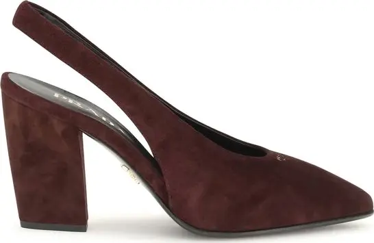 Bordeaux Calf Leather Bos Taurus High Heel Pumps