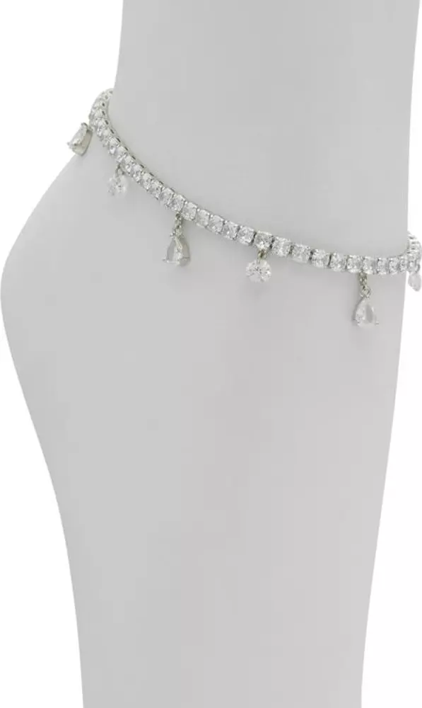 Silver Elastane Bracelet