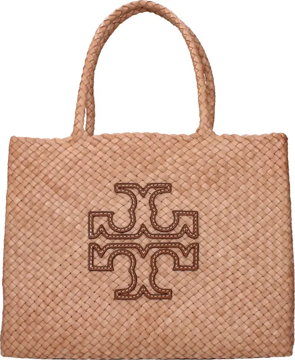 Pink Leather Shoulder Bag