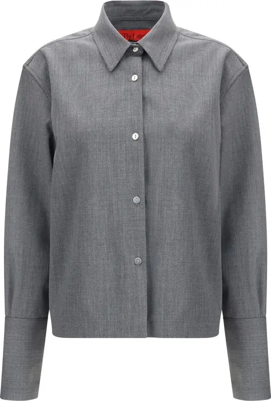 Gray Wool Oves Aries Shirt