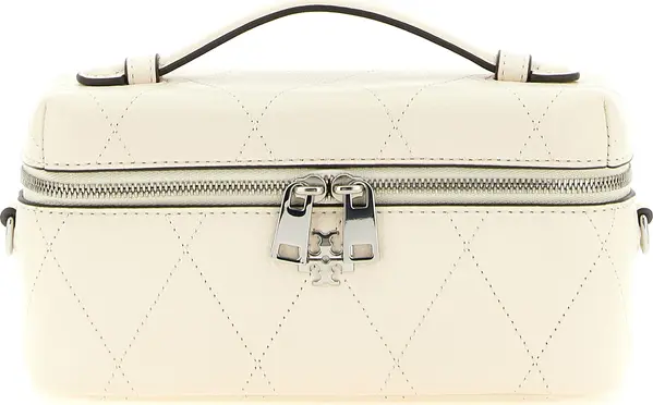 White Cowhide Crossbody Bag