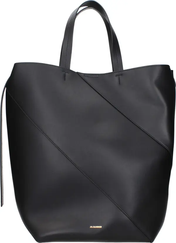 Black Leather Crossbody Bag