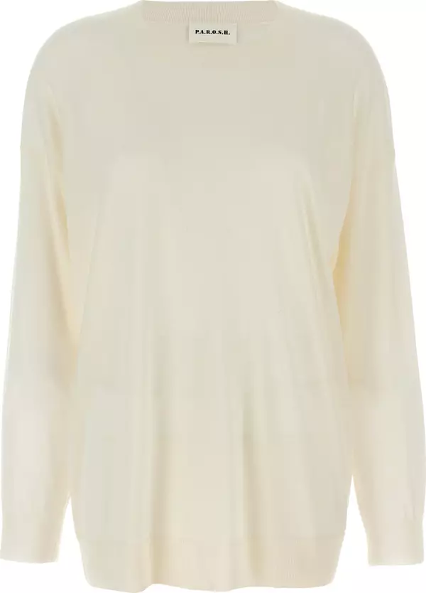 White Wool Cardigan