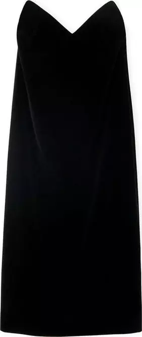 Black Cotton Cocktail Dress