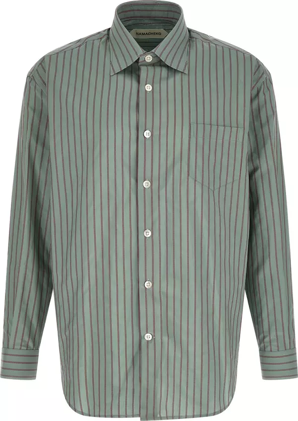 Blue Cotton Blouse
