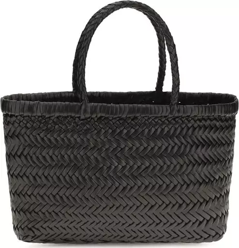 Black Calf Leather Bos Taurus Handbag