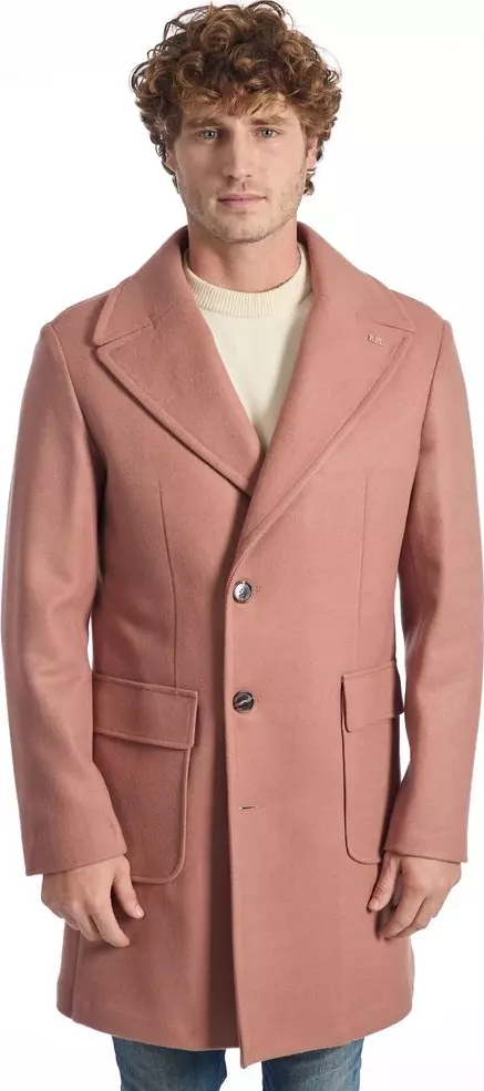 Multicolor Wool Men Jacket