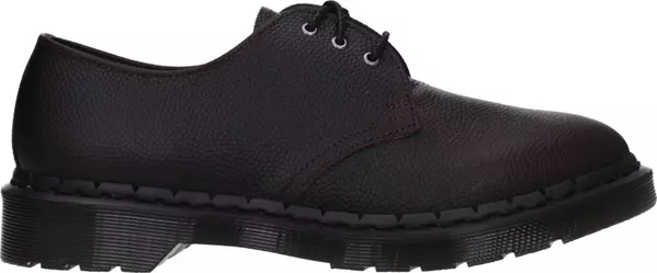 Purple Leather Oxfords And Derbies