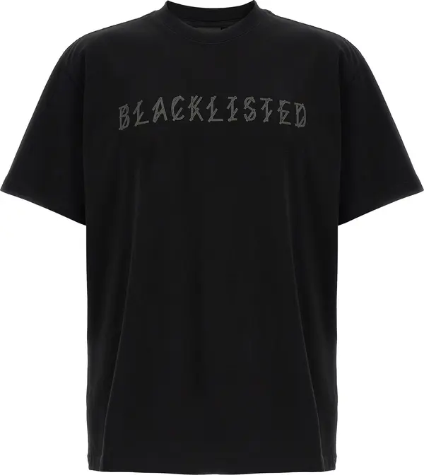 Black Cotton T-Shirt