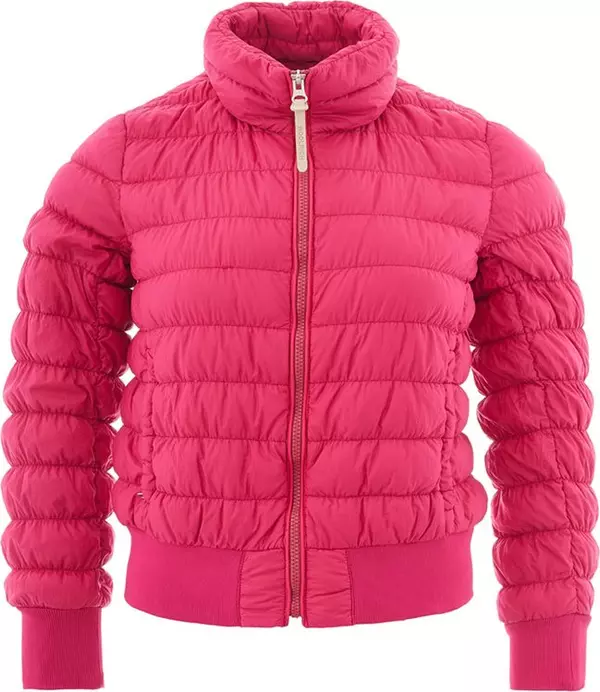 Fuchsia Polyamide Bomber