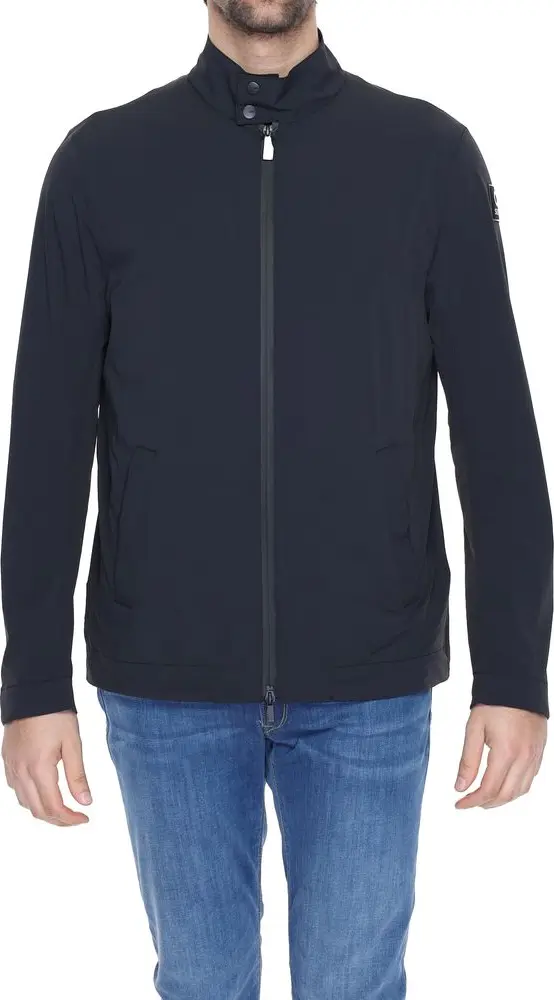 Black Nylon Shell Jacket