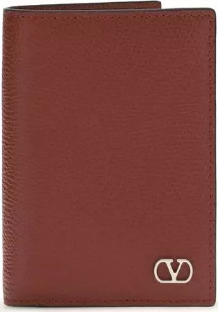 Red Calf Leather Bos Taurus Wallet