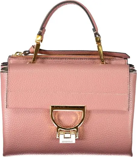 Pink Leather Handbag