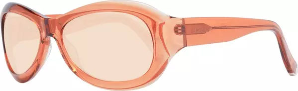 Orange Plastic Sunglasses