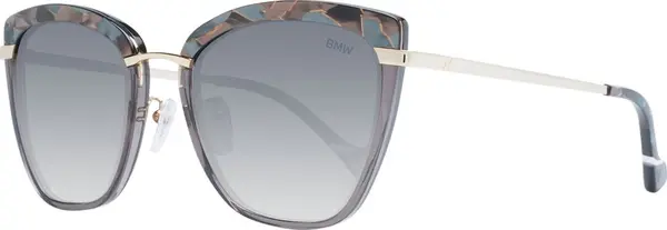 Gray Metal Sunglasses