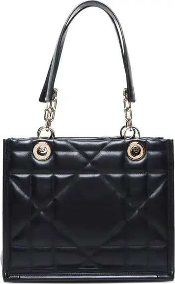 Black Leather Handbag